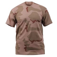 Rothco Tri-Color Desert Camo T-Shirt - 8767