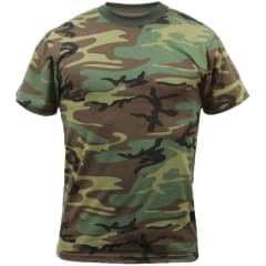 Rothco Woodland Camouflage T-Shirt 8777