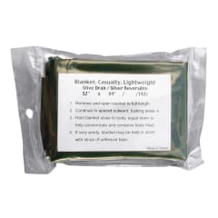 Rothco Olive Drab Lightweight Survival Blanket - 9070