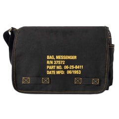 Rothco Canvas Messenger Bag With Military Stencil - 91181