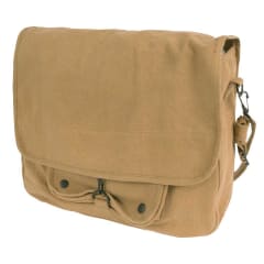 Rothco Coyote Brown Vintage Canvas Paratrooper Bag 91280
