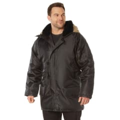 Rothco Black N-3B Snorkel Parka - 9390