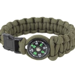 Rothco Olive Drab Paracord Compass Bracelet - 958