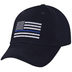 Rothco Thin Blue Line Flag Cap - 99887