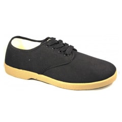 Zig-Zag Black Wino Shoes - 7201