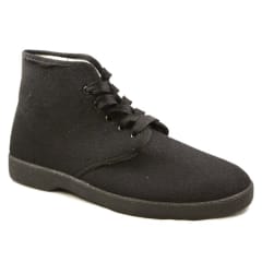 Zig-Zag Black Chukka Hi Top Sneaker - 7208