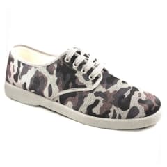 Zig-Zag Gray Camouflage Sneakers - 7272