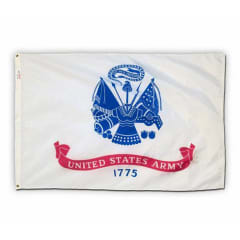 Valley Forge Perma-Nyl 3x5 FT Nylon Army Flag 35236900