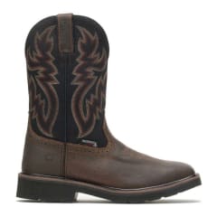 Wolverine Rancher 10 Inch Waterproof Steel Toe Western Wellington Pull On Work Boot W10765