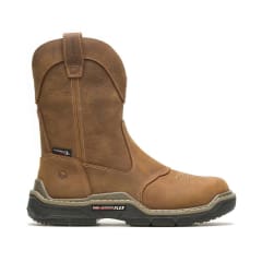 Wolverine Raider DuraShocks 10 Inch Western Waterproof CarbonMAX Composite Toe Wellington Pull On Work Boot W221045