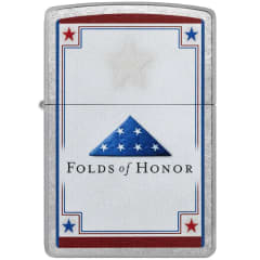 Zippo  Folds of Honor Stars Design Lighter - 46768