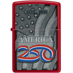 Zippo America250 Stars and Stripes Design - 47290