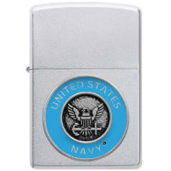 Zippo US Navy Crest Emblem Lighter -  48975
