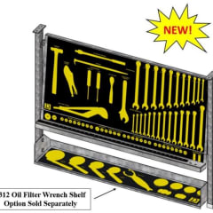 Magnetic Socket Technician Tool Board Ceiling Mount