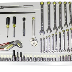 Proto, Dewalt, Stanley Tool Kit for the E467-2 Tool Board