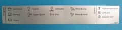 468377 PROGRAM LABEL ASKO D5534,5634 EN