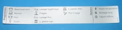 494276 PROGRAM LABEL ASKO D5536,5636 FR