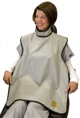 Dental X-Ray Drape<br/>Adult Sewn-In Thyroid Shield
