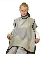 Dental X-Ray Drape<br/>Child/Pediatric Sewn-In Thyroid Shield