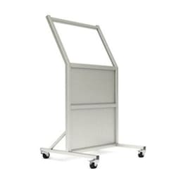 Mobile Radiation Barrier<br/>Window 30"W x 24"H
