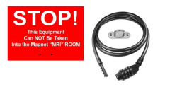 MRI STOP Sign<br/>Tether and Lock System