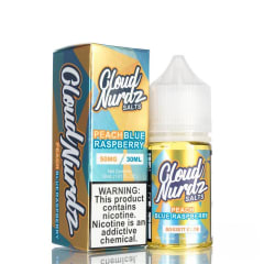Peach Blue Razz by Cloud Nurdz Salt - 30ml