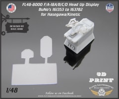 FL48-8000 F/A-18A/B/C/D HUD for BuNo's 161353 thru 163782