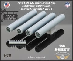 FL48-8016 LAU-68F/A APKWS Pod (empty)