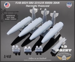 FL48-8024 GBU-32(V)2/B Thermally Protected 1000lb JDAM