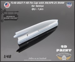 FL48-8027 AN/APR-25 RHAW Antenna Fin Cap for Tamiya F-4B