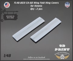 FL48-8031 EA-6B Wing Fold Hinge Cover for Kinetic/Italeri