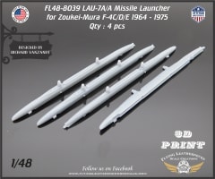 FL48-8039 LAU-7A/A Missile Launcher for USAF F-4C/D/E 1964-1975