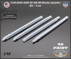 FL48-8048 AERO-3B AIM-9B missile launcher