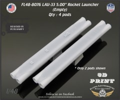 FL48-8076 LAU-33 5.00" Rocket Launcher (Empty)