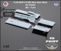 FL48-8079 F/A-18D Nose Gear Doors for Kinetic