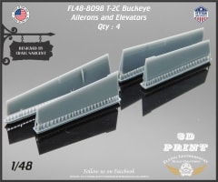 FL48-8098 T-2C Buckeye Ailerons and Elevators
