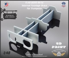 FL48-8099 RA-5C Internal Fuselage Brace for Trumpeter