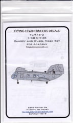 FLM48-02 CH-46E Canopy/Wheel Mask