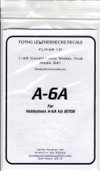 FLM48-10 A-6A Canopy/Wheel Mask Hobbyboss