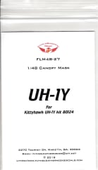 FLM48-27 UH-1Y Canopy/Wheel Mask Kittyhawk