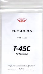 FLM48-36 T-45C Canopy/Wheel Mask Kinetic