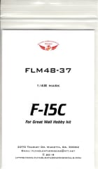 FLM48-37 F-15C Canopy/Wheel Mask GWH