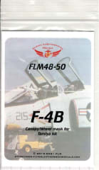 FLM48-50 F-4B Canopy/Wheel Mask Tamiya