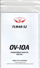 FLM48-52 OV-10A/D Canopy/Wheel Mask ICM