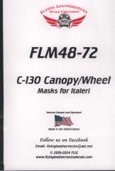 FLM48-72 C-130 Canopy/Wheel Mask Italeri