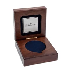 Presentation Box (Coin) - Personalized, Silver