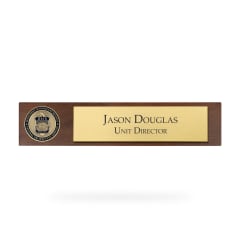 Desk Nameplate w/ Coin (FPS)