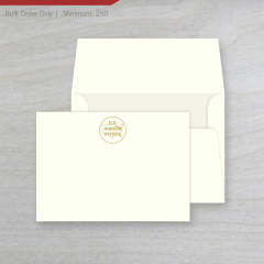 Correspondence Note Cards 250 pk. (USBP)