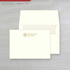 Correspondence Note Cards 250 pk. (DHS)