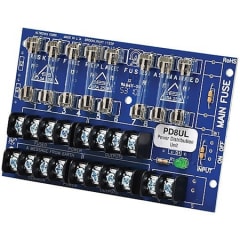 Altronix PD8UL UL-Listed Power Distribution Module, Fused Outputs up to 28VAC/VDC, Board